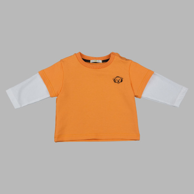 Лонгслив Чуди Кидс 616425Ц2-2 оранжевый 01